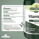 Natures Aid Vitamin B1 100mg Thiamine Tablets – High Strength Food Supplement – Supports Energy Metabolism, Nervous System, Heart & Mind – Vegan, Gluten-Free, Non-GMO – 90 Tablets - Image 4