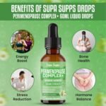 Perimenopause Liquid 60ml – Pear & Chamomile Flavour | Menopause Supplements with Red Clover & Vitamin B6 | Natural HRT Alternative Support | Midlife Supplements for Women - Pre Menopause - Image 5