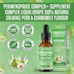 Perimenopause Liquid 60ml – Pear & Chamomile Flavour | Menopause Supplements with Red Clover & Vitamin B6 | Natural HRT Alternative Support | Midlife Supplements for Women - Pre Menopause - Image 7