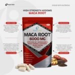 Maca Root 6000mg Complex | 180 Vegan Capsules (90 Day Supply) | with KSM-66® Ashwagandha, Panax Ginseng & BioPerine® | Energy, Stamina, Vitality, Performance, Hormone & Stress Support | by NutriVolv - Image 3