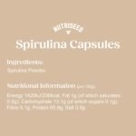 Nutriseed Spirulina Capsules 500mg - 120 Capsules, 100% Spirulina Powder, Rich in Antioxidants, Vitamins B, C, A & E, Plant Protein, Contains Essential Amino Acids, Vegan Friendly & Gluten Free - Image 5