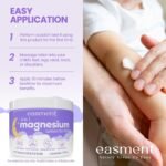 Magnesium Kids Sleep Support Cream – Gentle Body Lotion for Nighttime Calm, Tired Legs & Muscle Relaxation, with Shea Butter, Chamomile & Lavender, Daily Natural Moisturiser for Children - 4oz - Image 5