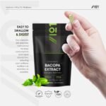 Organic Bacopa Monnieri Extract 15,000mg - 50% Bacosides (250mg) - 60 Vegan Capsules - High Strength 30:1 Brahmi Supplement - Resealable and Recyclable Pouch by Alpha01 - Image 4