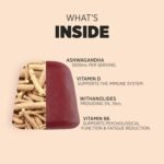 Ashwagandha Gummies 3000mg | High Strength with Vitamin B6 & D3 | 5% Withanolides | 60 Vegan Gummies | Natural Berry Flavour | Horbaach - Image 3