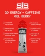 Science in Sport Go Isotonic Energy Gel with Caffeine, Berry Flavour, 60ml (6 Packs) - Image 4
