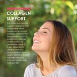 Vegan Collagen Supplements for Women & Men - High Strength 90 Capsules (3 Months Supply) - with Biotin, Lysine, Bamboo Silica, Zinc, Vitamin C, E & A - by Alpha01 - Image 5