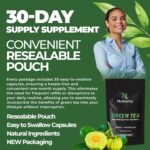 Green Tea Advanced Fat Burner Supplement | for Men & Women | Weight Management, Metabolism Boost & Appetite Suppressant | 30 Vegan Capsules - Image 5