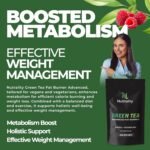 Green Tea Advanced Fat Burner Supplement | for Men & Women | Weight Management, Metabolism Boost & Appetite Suppressant | 30 Vegan Capsules - Image 7