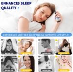 Magnesium Spray, Magnesium Oil for Feet, Pure Magnesium Oil Spray for Sleep, Topical Magnesium Spray, 100% Pure and Organic, Glass Bottle, Travel Size 60ml - Image 5
