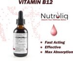 Nutroliq Vitamin B12 Liquid Drops - High-Strength 5000mcg Methylcobalamin Supplement - Energy Booster, Immune System Support, Better Concentration and Metabolism - Vegan & Vegetarian Formula - 60ml - Image 3