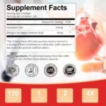 Ubiquinol CoQ10 High Strength 200mg Softgels with Omega 3 Coenzyme Q10 Supplements for Women&Men Powerful Antioxidant for Heart Health 120 Softgels 4 Months Supply - Image 4