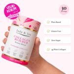 Jade & Joy Collagen Builder | Raspberry Lemonade | 150g, 30 Servings | 4000mg Plant Based Collagen Powder, Hyaluronic Acid, Vitamin C and Minerals for Hair, Skin and Nails, Amino Acid Superfood Blend - Image 3