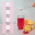 Jade & Joy Collagen Builder | Raspberry Lemonade | 150g, 30 Servings | 4000mg Plant Based Collagen Powder, Hyaluronic Acid, Vitamin C and Minerals for Hair, Skin and Nails, Amino Acid Superfood Blend - Image 4