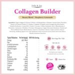 Jade & Joy Collagen Builder | Raspberry Lemonade | 150g, 30 Servings | 4000mg Plant Based Collagen Powder, Hyaluronic Acid, Vitamin C and Minerals for Hair, Skin and Nails, Amino Acid Superfood Blend - Image 5