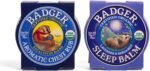 Badger Mini Sleep Balm & Mini Aromatic Chest Rub Duo | Natural Sleep Aids | Calms The Mind & Clears The Sinuses | Cruelty & Gluten-Free (2 Pack x 21g) - Image 3