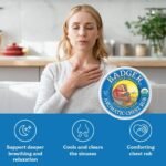 Badger Mini Sleep Balm & Mini Aromatic Chest Rub Duo | Natural Sleep Aids | Calms The Mind & Clears The Sinuses | Cruelty & Gluten-Free (2 Pack x 21g) - Image 4