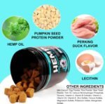 Calming Treats For Dogs, 150 Count Calming Chews for Dogs - Reduce Stress Relief, Separation, Barking - 100% Natural Ingredients Dogs Calming Treats - Image 3