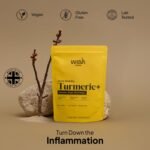 Turmeric Supplement with Black Pepper & Ginger 90 Easy to Swallow Anti Inflammatory Tablets, Organic Turmeric & Curcumin Supplements for Joint Support & Immunity- Vegan - Image 4