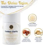Golden Clarity Ultra - Freshroast Coffee Powder with Maca Root, Lions Mane & Reishi - 150g - Mushroom Coffee - Fuel Your Mind & Body - Immune System Booster - UK Made - Image 5