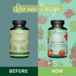 Vegavero Vegan Collagen Supplement 2000 mg | Complex with L-Lysine, L-Proline, Vitamin C (Acerola) & Superfoods Extracts | NO Additives, Lab-Tested | 120 Capsules - Image 3
