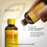 High Strength Vitamin D3 K2 MK7 Drops - Vitamin D 1000IU & K2 20ug per 2 Drops - 60ml Liquid Vitamin D3 and K2-1+ Year Supply Supports Immune System, Normal Bones, Muscles & Teeth - Image 6