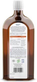 Osavi Super Omega + D3, 2900 mg Omega–3 – 500 ml Oil | Lemon Flavor | High DHA & EPA from Wild Atlantic Cod | Supports Heart, Brain & Immune Health | Contributes to Normal Blood Triglycerides - Image 3