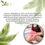 Ved Calcium, Magnesium, Vitamin D3 and Zinc Vegan Liquid Supplement, Supports Bones, Teeth and Muscle Function. 500 ml. - Image 6