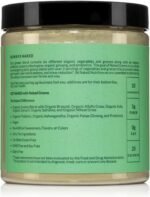 NAKED Nutrition Super Greens Powder Greens Supplement - Only 10 Premium Ingredients - Vegan, Non-GMO, Prebiotic and Probiotic - 35 Servings - Image 6