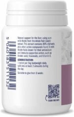 Dorwest Milk Thistle Tablets for Dogs and Cats, 200 Tablets, Supports Liver Function, Antioxidant for Dogs, Immune System Heath, Natural Supplement - Image 3