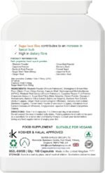 Colfibre Colon Cleanse & Detox - Supports Digestive Health, Regularity & Bloating Relief - Vegan Capsules (100 Count) - Image 6