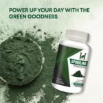 H&C Spirulina Capsules - 900mg per Serving, 120 Vegan Capsules | Nutrition Rich Super | Food Supplement - Image 5