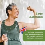 Healthspan Sage 2,000mg (120 Tablets) | Women's Health | Natural Extract of Botanical Sage | Vegan - Image 4