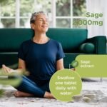 Healthspan Sage 2,000mg (120 Tablets) | Women's Health | Natural Extract of Botanical Sage | Vegan - Image 5
