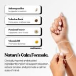 Ultimate Calm Patch for Stress & Anxiety Relief, Mind & Mood Support | Ashwagandha, Valerian Root, Passion Flower, Vitamin B | 8 Hour Calmness | Vegan & Latex Free (Pack of 15) - Image 4