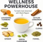 Go-Yogik Turmeric Ginger Herbal Immunity Tea- Detox blend of 9 Super spices, 100g (50 servings), Caffeine Free, Vegan, Unsweetened, Gluten Free - Image 5