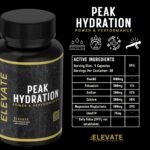 Elevate Supplements Peak Hydration, Power & Performance, 180 Capsules | Workout Supplement for Strength, Stamina, Energy & Hydration | ATP, Adaptogenic Mushrooms, Electrolytes & Minerals for Endurance - Image 8
