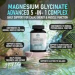 Magnesium 5-in-1 Capsules – 120 Capsules | 60-Day Supply | Glycinate, Citrate, Malate, Oxide, Lactate + Taurine | High Strength | Muscle, Energy, Sleep Support - Image 3
