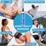 Pure Magnesium Oil Spray for Feet & Body,100ml,Magnesium Chloride for Sleep Support & Muscle Recovery,Magnesium Butter Sleep Spray,Mag/nesium Oil for Relaxing,Muscle Ache and Stress Relief Reduction - Image 6