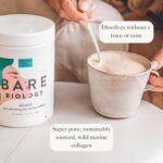 Bare Biology Pure Skinful Marine Collagen Powder - 5,000mg of Pure, MSC-Certified Marine Collagen per 5g Serving - Type I Hydrolysed Collagen Peptides - Supports Skin, Hair, Nails, Joints & Bones - Image 5