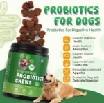 Probiotics for Dogs, 180 Count Dog Probiotics for Gut Health, Support Gut & Digestive Health, Allergy Itch Relief, Reduce Diarrhea, Loose Stools, Strengthen Immunity Health- Chicken Flavor - Image 3