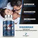 VigorMax Male Performance Supplement Extra Strong Fast Effect for Men - Energy, Stamina, 90 Ginseng Tablets - Image 3