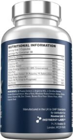 VigorMax Male Performance Supplement Extra Strong Fast Effect for Men - Energy, Stamina, 90 Ginseng Tablets - Image 7