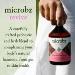 MICROBZ Revive Daily Probiotic (31 Servings) - Liquid Probiotics for Gut Health Support, Digestive Supplement for Women & Men, Soil-Based Bacteria, 100% Natural & Dairy Free - Image 4