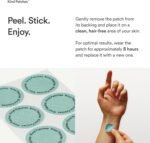 Kind Patches | Unpuff Patches | Detox Vitamin Patch with Dandelion & Ginger | Natural Herbal Supplement for Bloating, Water Retention & Digestive Support | 90 Vegan Patches, 3 Months Supply - Image 6