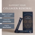 Ancient + Brave Wild Collagen Powder Sachets 15 x 5g - Pure Hydrolyzed Marine Collagen Peptides Supplement (Fish) - High Protein for Women - High Protein - Beauty, Skin - 15 Day Supply - Image 3