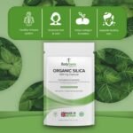 Organic Silica Capsules - 500mg Bamboo Extract Hormonal Balance Healthy Bones & Hair Natural Food Supplement - 60 Capsules 2 Month Supply - Image 5