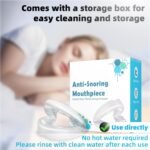 Snoring Aids for Men and Women - Anti Snoring Mouthpiece Devices - Open Front Design,Effective Snore Stopper,Ready to Use - Sleeping Aids to Reduce Snore - Image 4