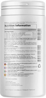 Codeage Multi Collagen Protein Powder Peptides, 2-Month Supply, Hydrolyzed, Type I, II, III, V, X Grass Fed All in One Super Bone Broth Collagen Supplement, Non-GMO, 567 Grams - Image 8