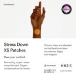 Kind Patches | Stress Down - Extra Strong | Stress, Anxiety & Balanced Cortisol Levels Support | Botanical Plant-Based Formula with Ashwagandha, Holy Basil & Adaptogens | 30 Vegan Patches - Image 3