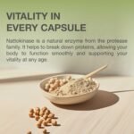 Nattokinase 2,000 FU per Capsule - High-Strength 240 Nattokinase Capsules from Fermented Natto Soybeans - 8 Months Supply - Non-GMO, Natural & Vegan- Laboratory Tested - Raibu - Image 4